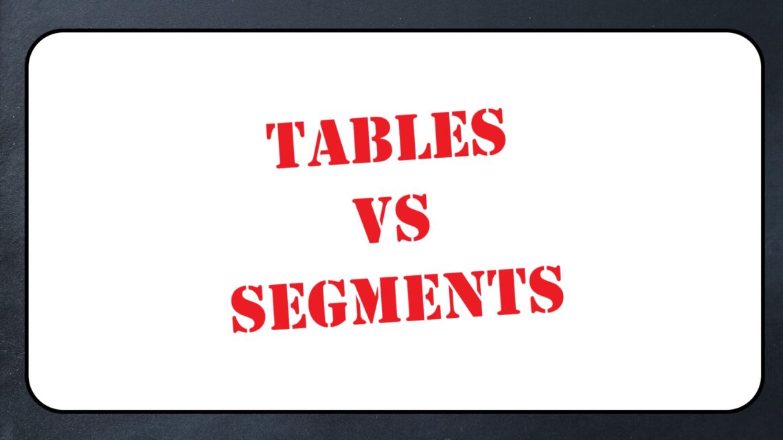 What Is The Difference Between Oracle Table And Oracle Segment?