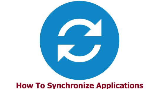 How To Synchronize Applications