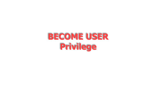 What Is the Become User Privilege
